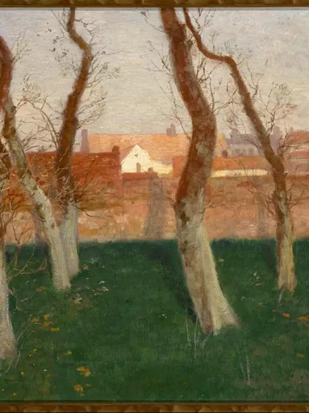 Vista sobre la ciudad amurallada de Montreuilsurmier